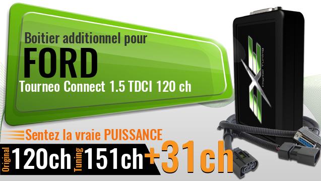 Boitier additionnel Ford Tourneo Connect 1.5 TDCI 120 ch