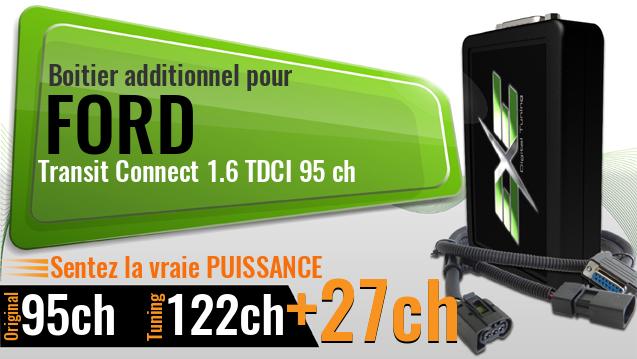 Boitier additionnel Ford Transit Connect 1.6 TDCI 95 ch