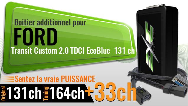 Boitier additionnel Ford Transit Custom 2.0 TDCI EcoBlue 131 ch Boitier additionnel Ford Transit Custom 2.0 TDCI EcoBlue 131 ch