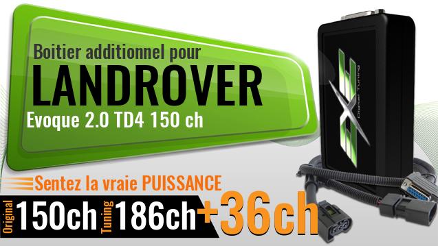 Boitier additionnel Landrover Evoque 2.0 TD4 150 ch Boitier additionnel Landrover Evoque 2.0 TD4 150 ch