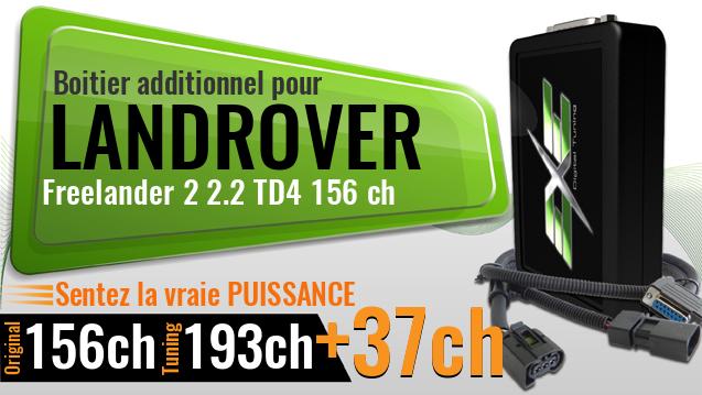 Boitier additionnel Landrover Freelander 2 2.2 TD4 156 ch