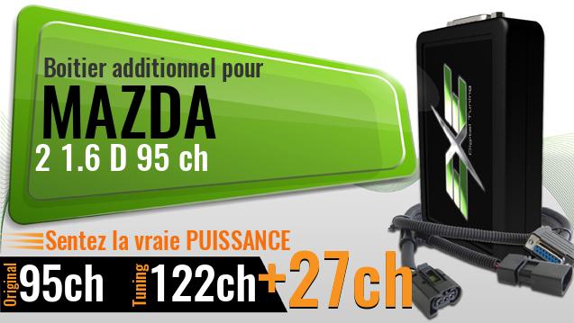 Boitier additionnel Mazda 2 1.6 D 95 ch