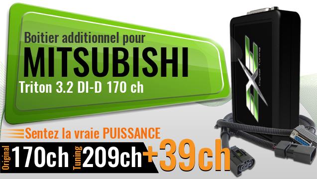 Boitier additionnel Mitsubishi Triton 3.2 DI-D 170 ch