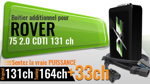 Boitier additionnel Rover 75 2.0 CDTI 131 ch