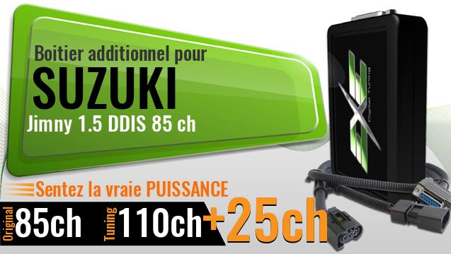 Boitier additionnel Suzuki Jimny 1.5 DDIS 85 ch