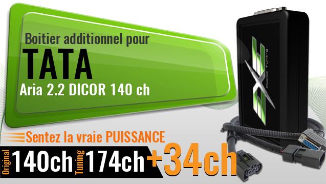 Boitier additionnel Tata Aria 2.2 DICOR 140 ch