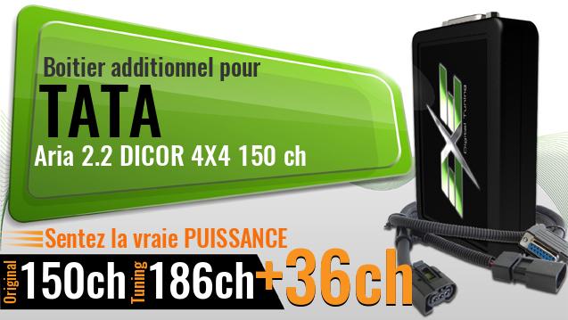 Boitier additionnel Tata Aria 2.2 DICOR 4X4 150 ch