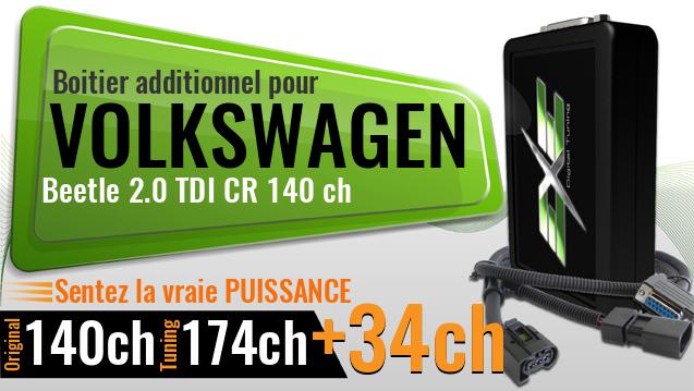 Boitier additionnel Volkswagen Beetle 2.0 TDI CR 140 ch