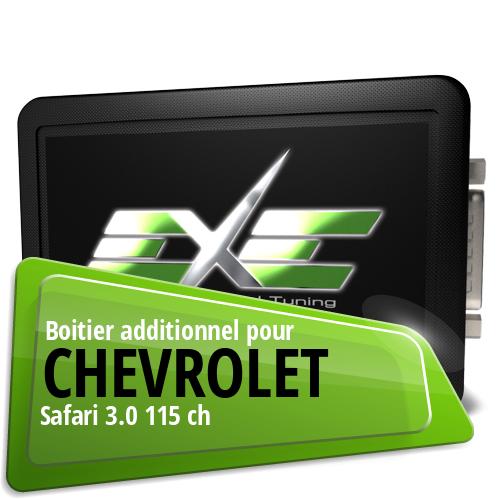 Boitier additionnel Chevrolet Safari 3.0 115 ch