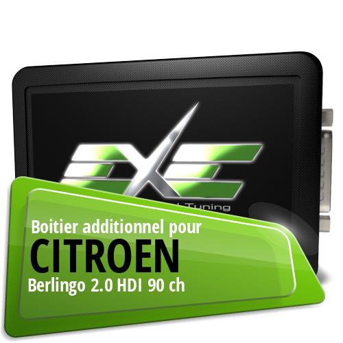 Boitier additionnel Citroen Berlingo 2.0 HDI 90 ch
