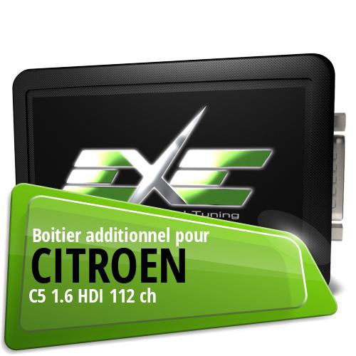 Boitier additionnel Citroen C5 1.6 HDI 112 ch