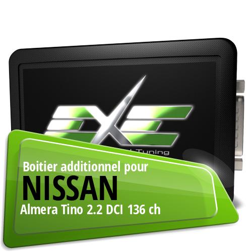 Boitier additionnel Nissan Almera Tino 2.2 DCI 136 ch