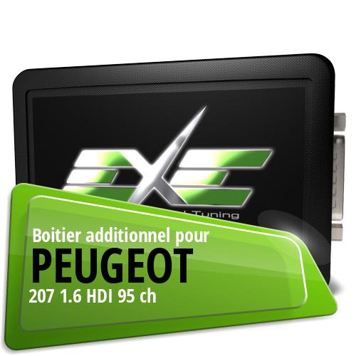 Boitier additionnel Peugeot 207 1.6 HDI 95 ch