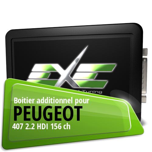 Boitier additionnel Peugeot 407 2.2 HDI 156 ch