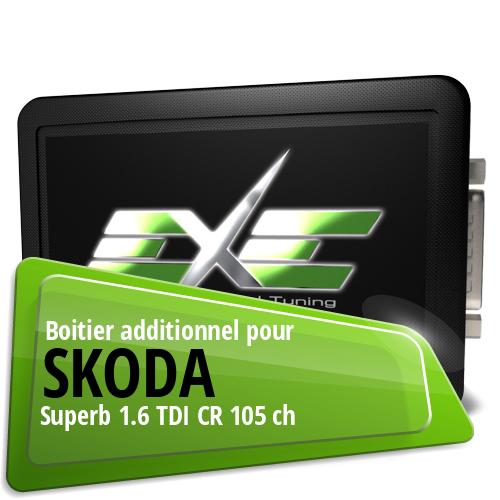 Boitier additionnel Skoda Superb 1.6 TDI CR 105 ch
